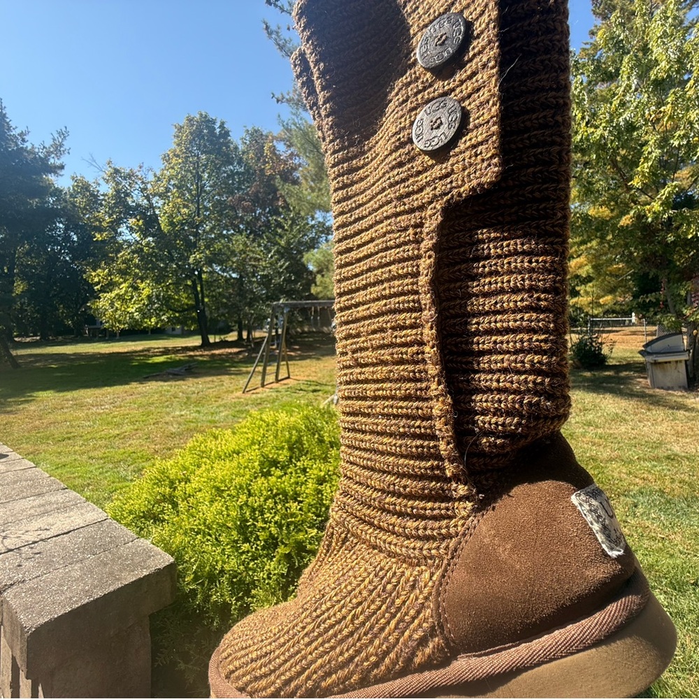 UGG Chocolate Knit Boots